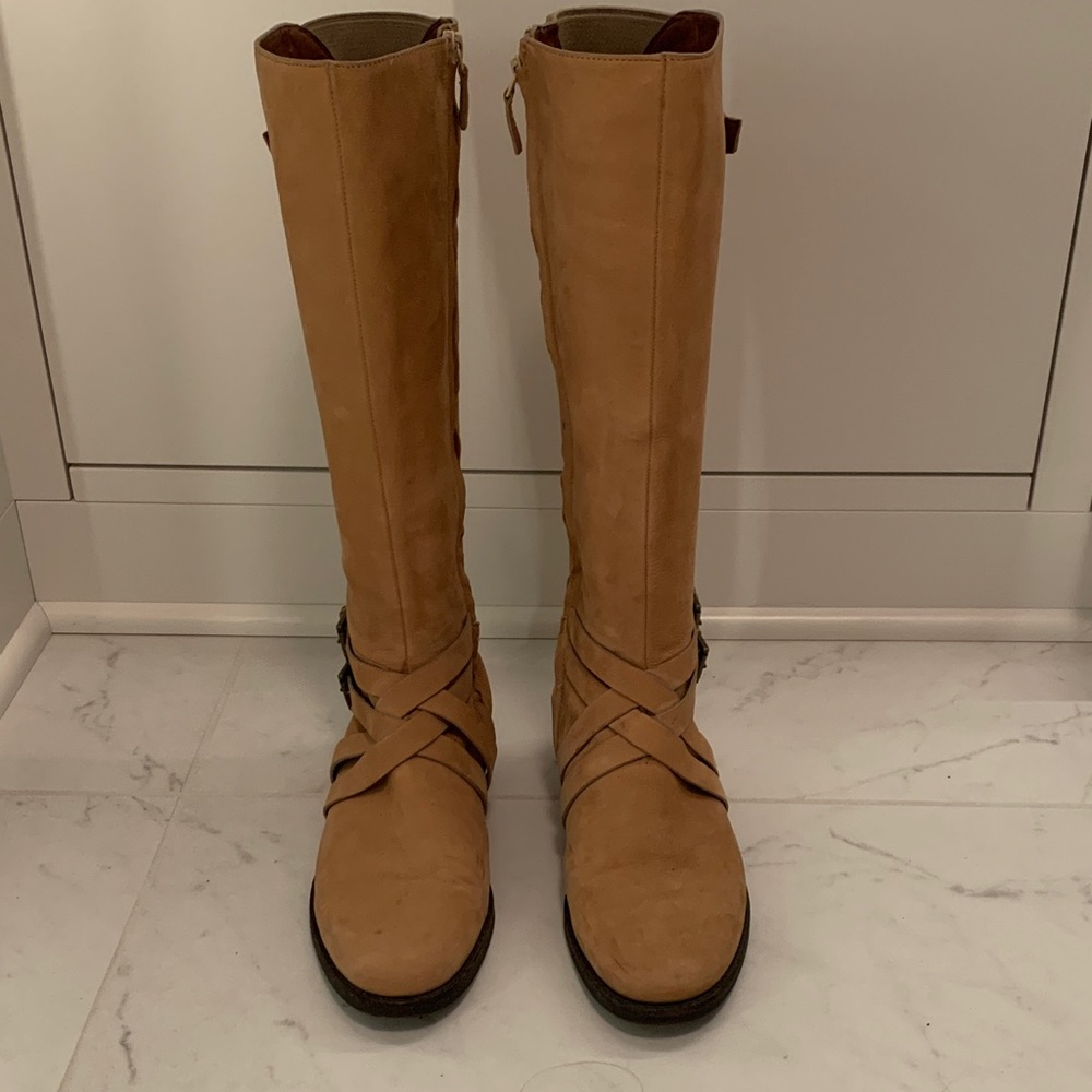 Cole Haan Women's Over the Knee Tan Boots